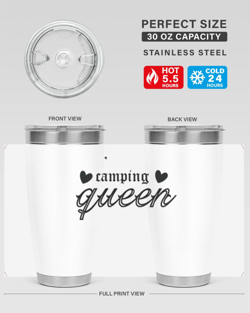 Camping queen 143#- zodiac- Tumbler
