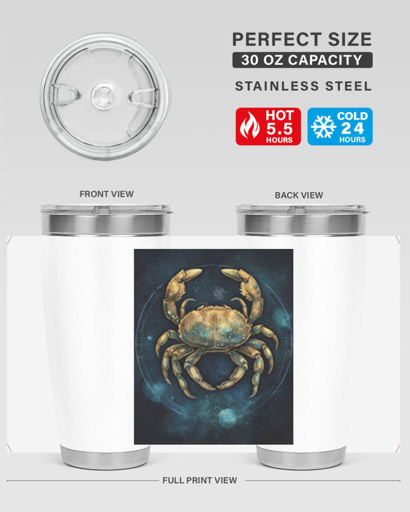 Cancer 57#- zodiac- Tumbler