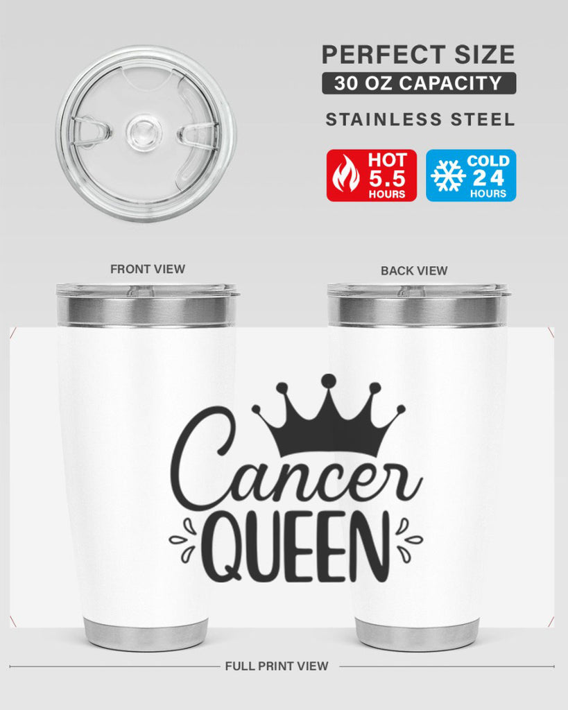 Cancer queen 161#- zodiac- Tumbler