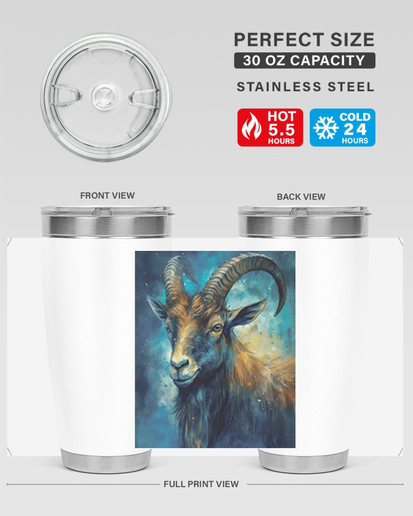 Capricorn 37#- zodiac- Tumbler