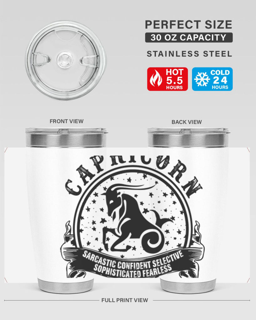 Capricorn 38#- zodiac- Tumbler