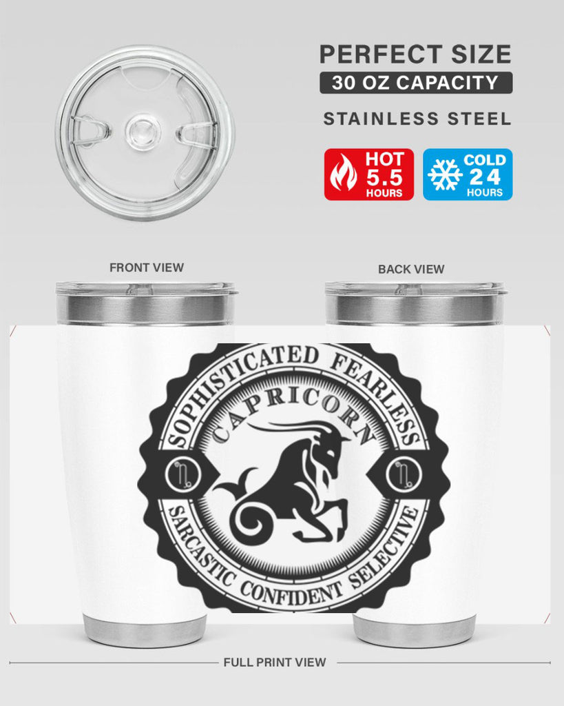 Capricorn 40#- zodiac- Tumbler