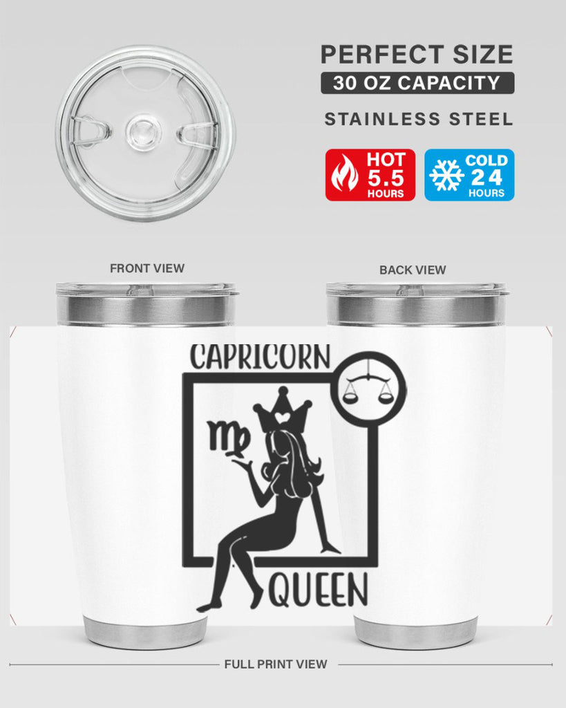 Capricorn queen 194#- zodiac- Tumbler