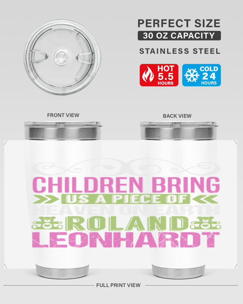 Children bring us a piece of Heaven Style 284#- baby- tumbler