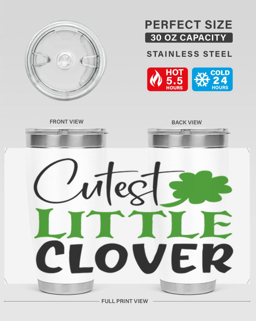 Cutest Little Clover Style 159#- St Patricks Day- Tumbler