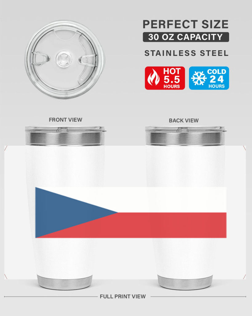 Czechia 152#- world flags- Tumbler