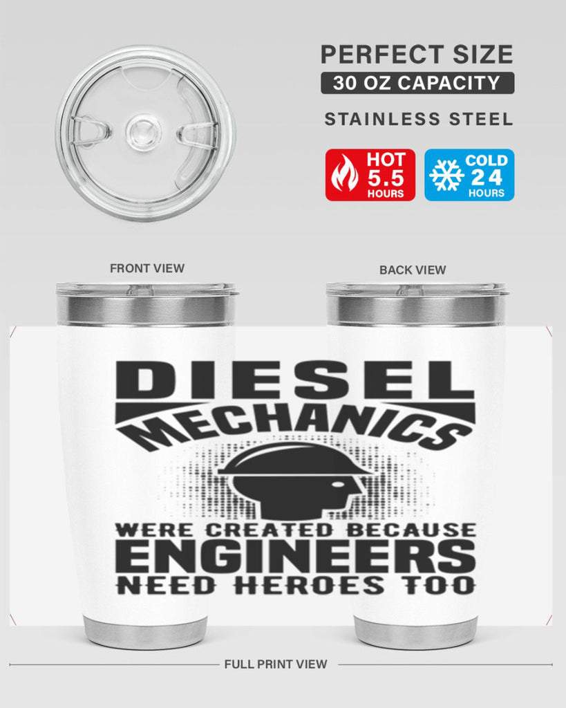 Diesel mechanics Style 19#- engineer- tumbler