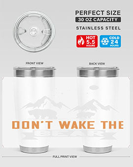 Don’t wake the bear 37#- Bears- Tumbler