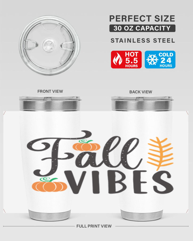 Fallvibes 163#- fall- Tumbler