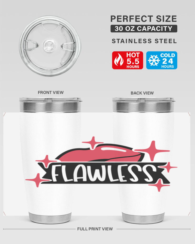 Flawless Style 102#- make up- Tumbler