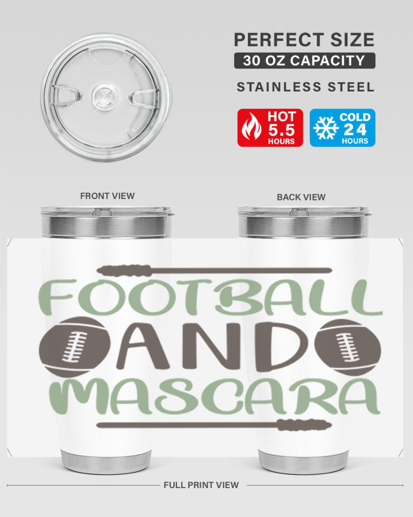 Football and Mascara 90#- fashion- Cotton Tank