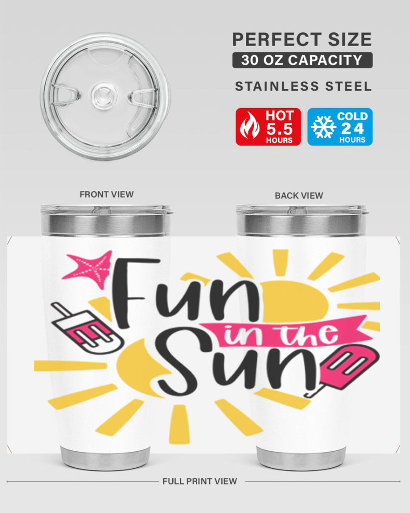 Fun In The Sun Style 45#- summer- Tumbler