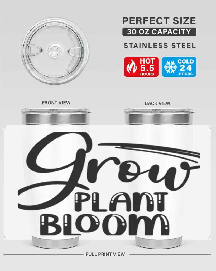 GROW PLANT BLOOM  151#- spring- Tumbler