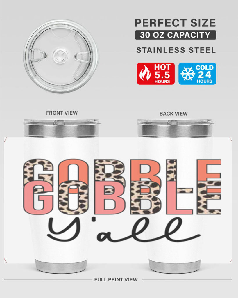 Gobble gobble yall 200#- fall- Tumbler