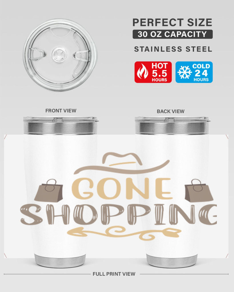 Gone Shopping 100#- fashion- Cotton Tank