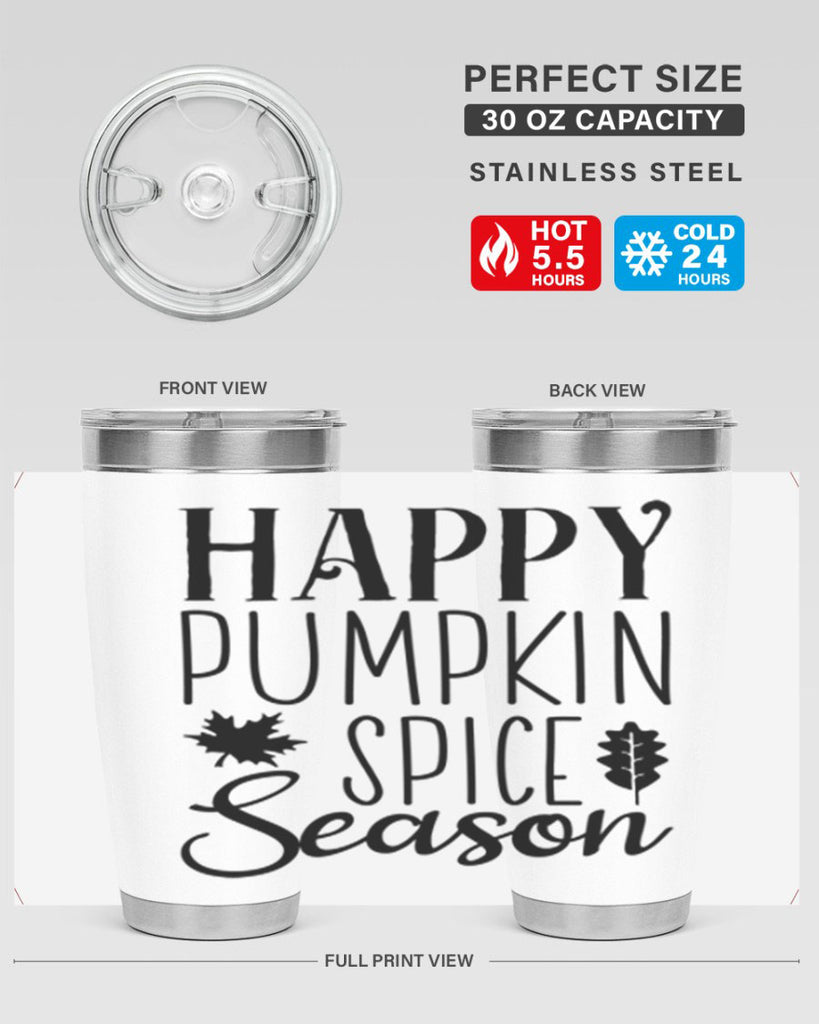 Happy Pumpkin Spice Sason 241#- fall- Tumbler