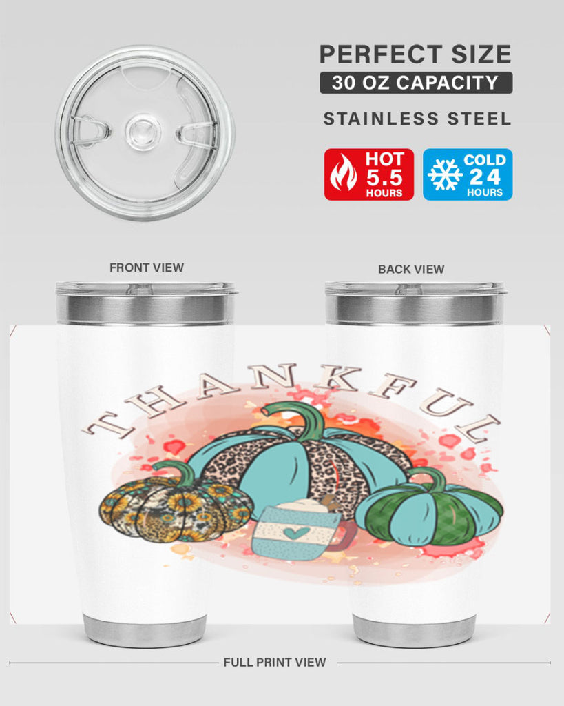 Happy Thanksgiving 247#- fall- Tumbler