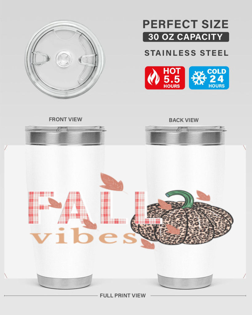 Happy Thanksgiving 252#- fall- Tumbler
