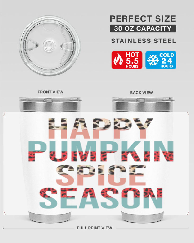 Happy pumpkin spice season 242#- fall- Tumbler