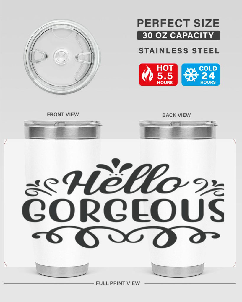 Hello Gorgeous 103#- fashion- Cotton Tank