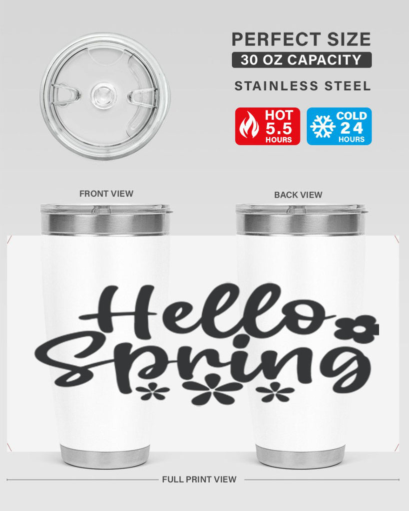 Hello spring  design 232#- spring- Tumbler