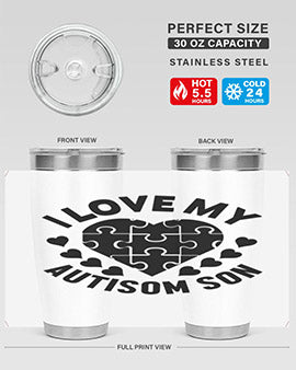 I love my Style 45#- autism- Tumbler