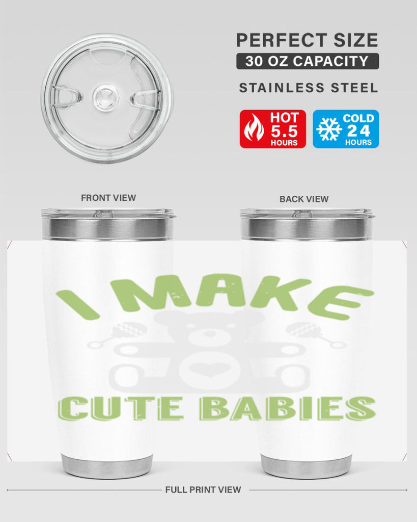 I make cute babies Style 218#- baby- tumbler