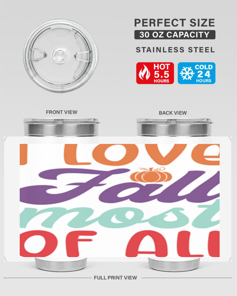 ILoveFallMostof 347#- fall- Tumbler