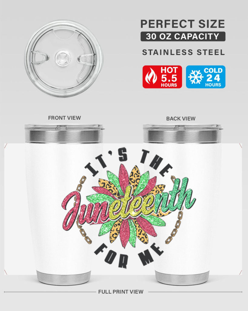ItS The Juneteenth For Me 1865 Png 14#- Juneteenth- tumbler