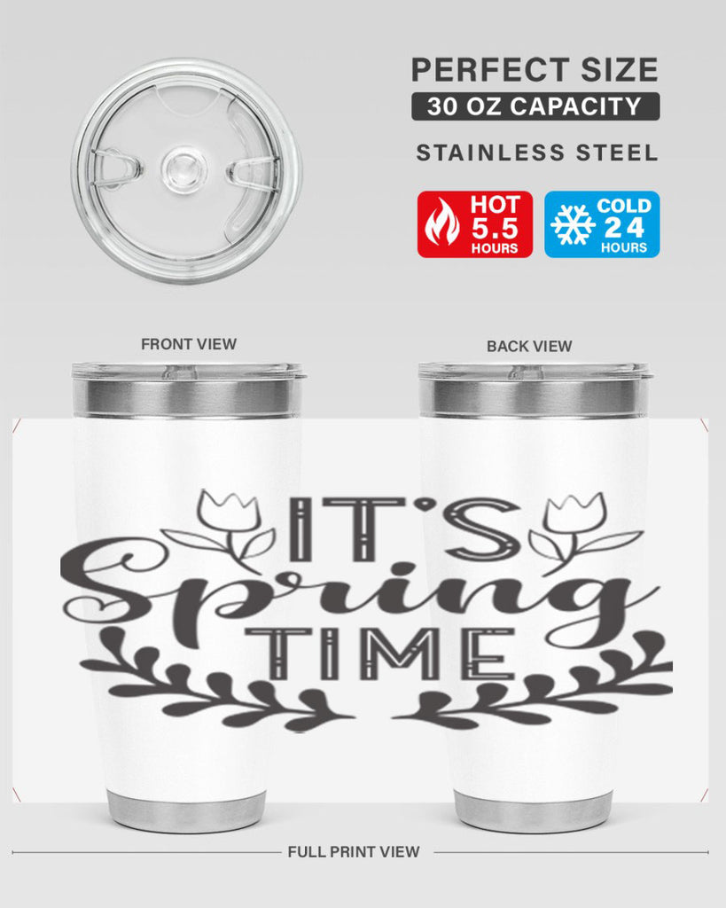 It's spring time281#- spring- Tumbler