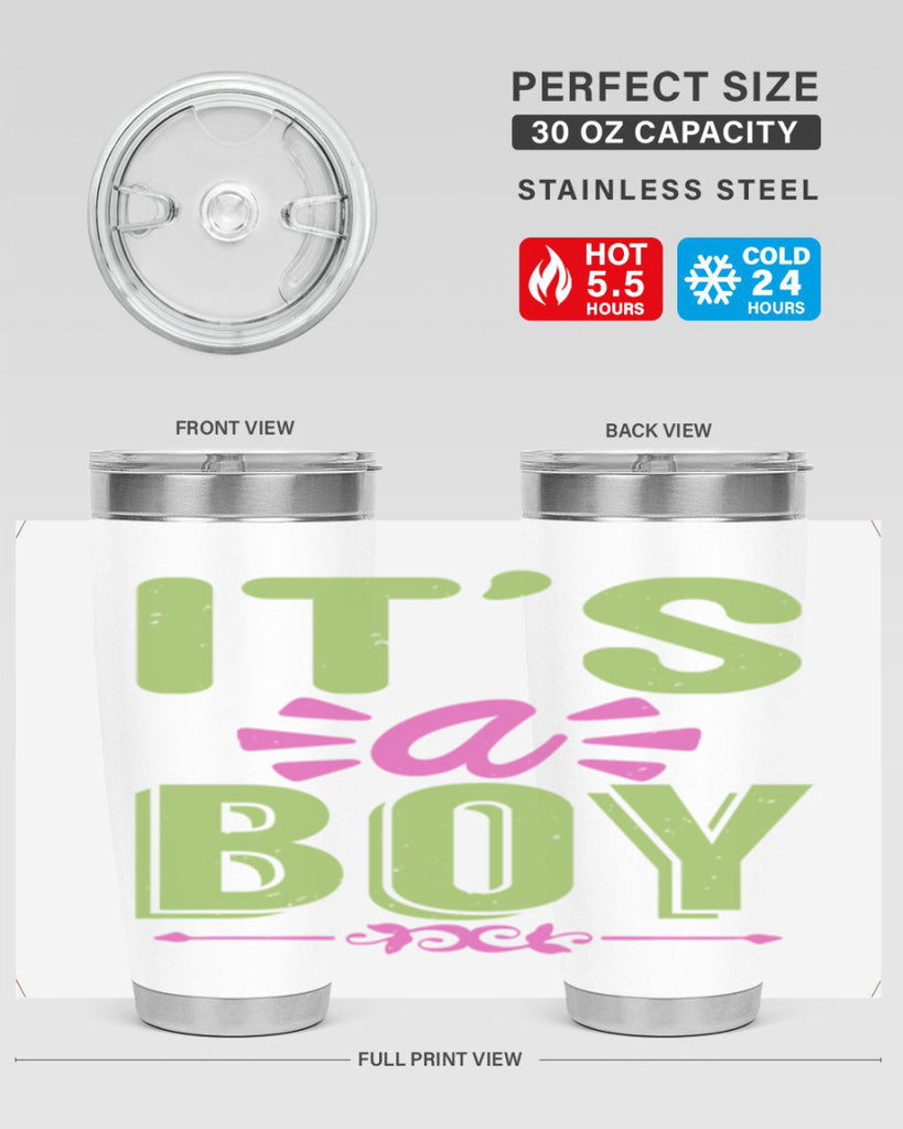 Its A Boy Style 187#- baby- tumbler