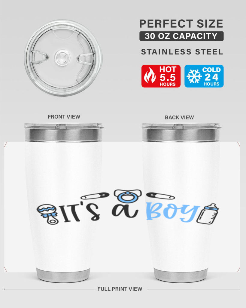 Its A Boy Style 80#- baby- tumbler