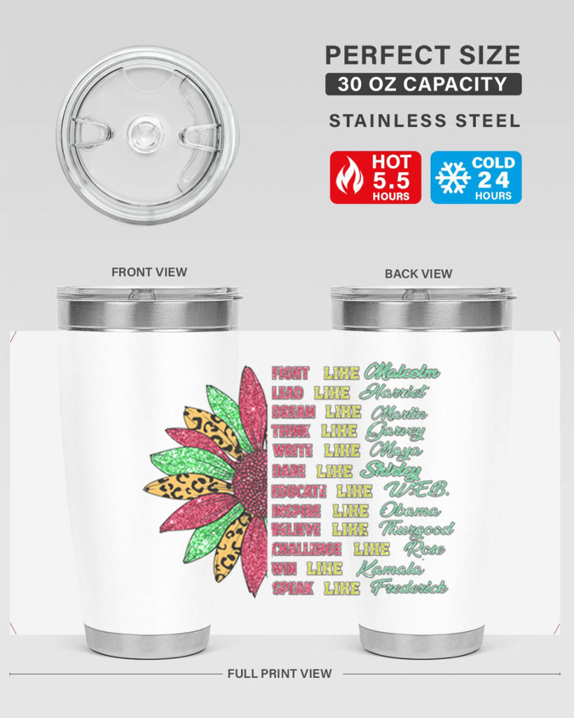 Juneteenth Sunflower Design 17#- Juneteenth- tumbler