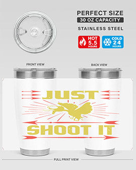 Just shoot it Style 32#- duck- Tumbler