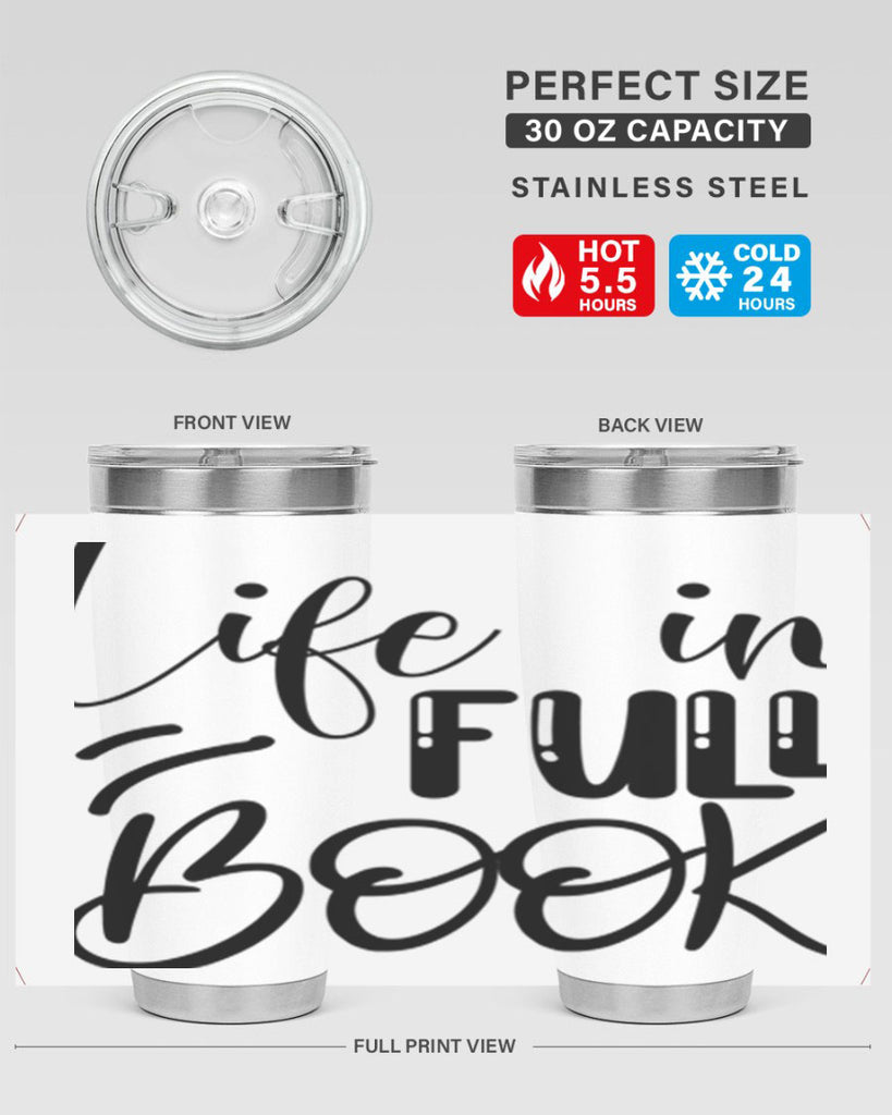 LIFE in FULL BOOK  300#- spring- Tumbler