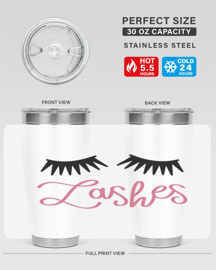 Lashes Style 69#- make up- Tumbler