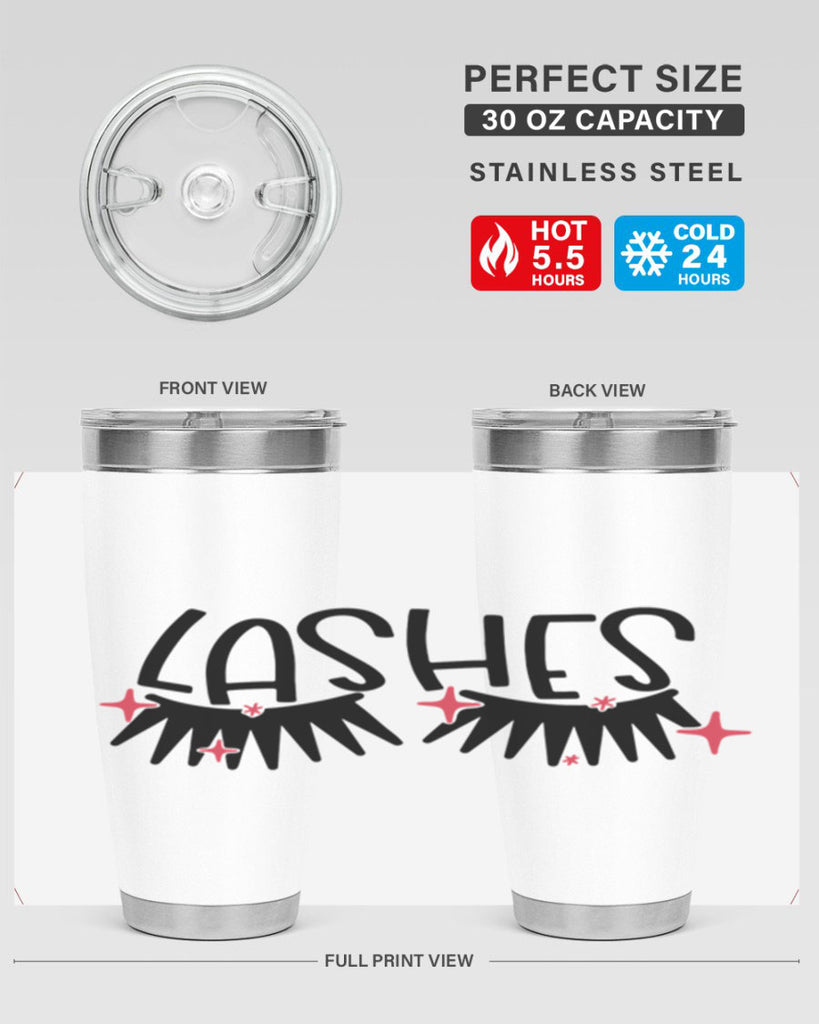 Lashes Style 70#- make up- Tumbler