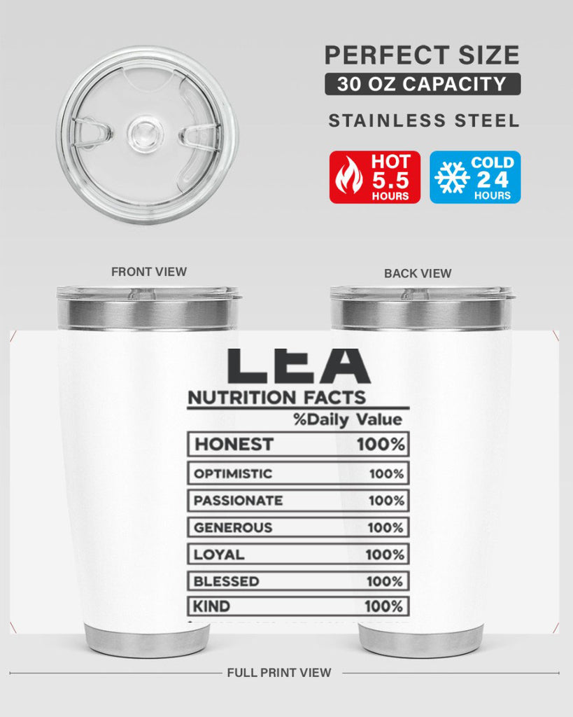 Lea Nutrition Facts 276#- zodiac- Tumbler