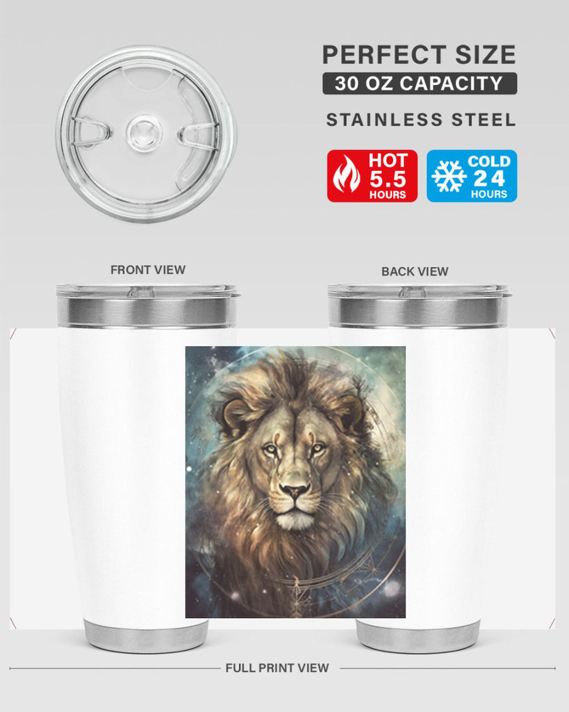 Leo 58#- zodiac- Tumbler
