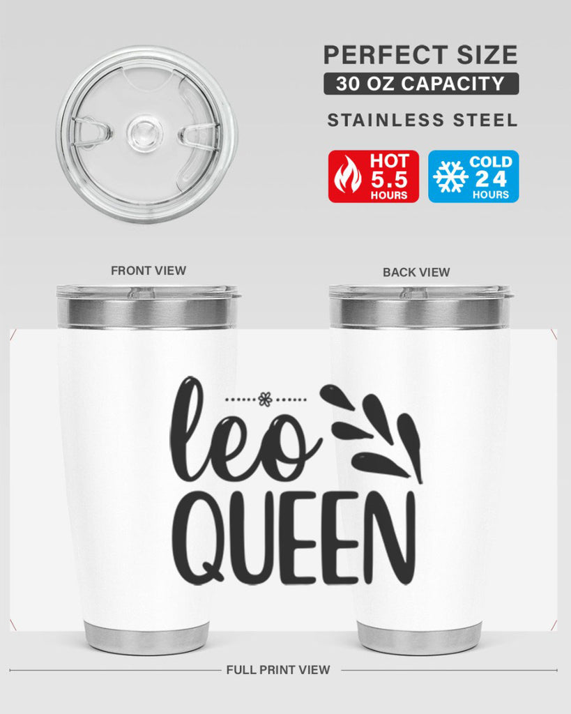 Leo queen 293#- zodiac- Tumbler