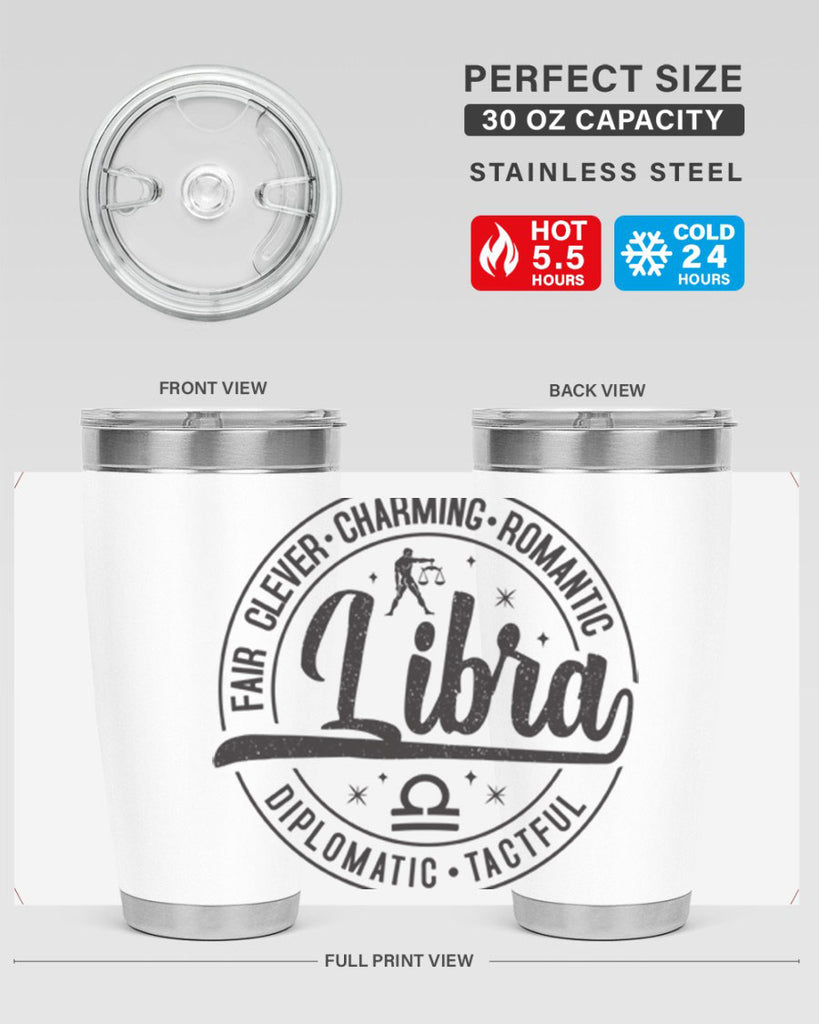 Libra 323#- zodiac- Tumbler