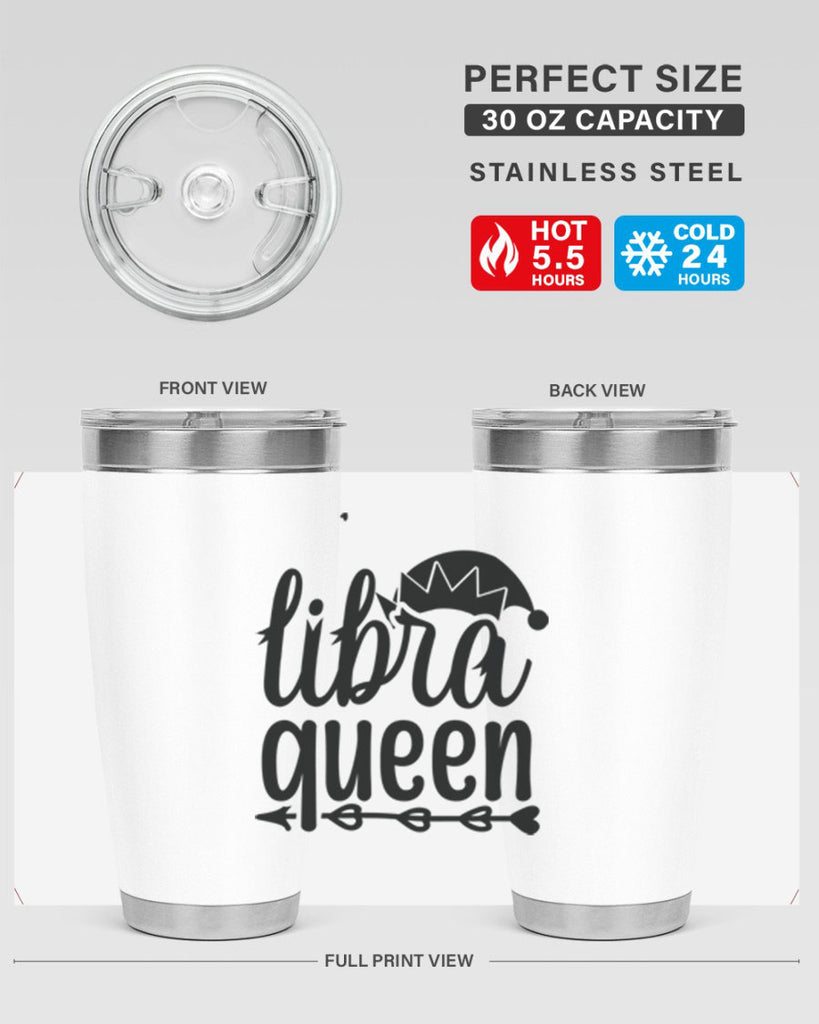 Libra queen 326#- zodiac- Tumbler