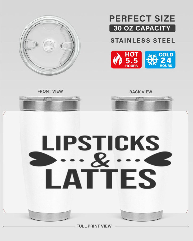 Lipsticks Lattes 114#- fashion- Cotton Tank