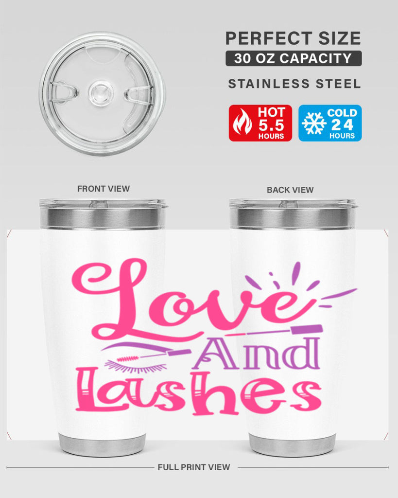 Love And Lashes Style 226#- make up- Tumbler