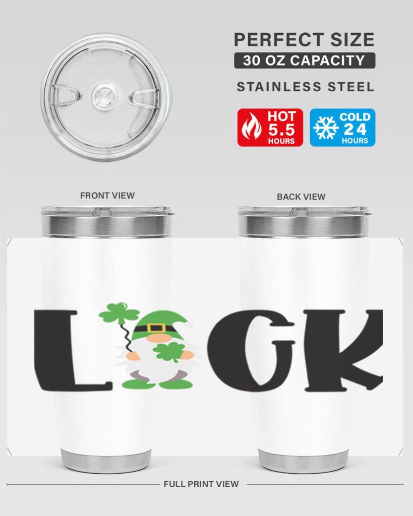 Luck Style 65#- St Patricks Day- Tumbler