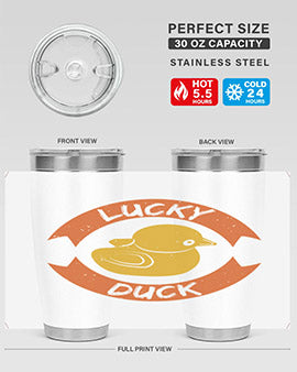 Lucky Duck Style 27#- duck- Tumbler