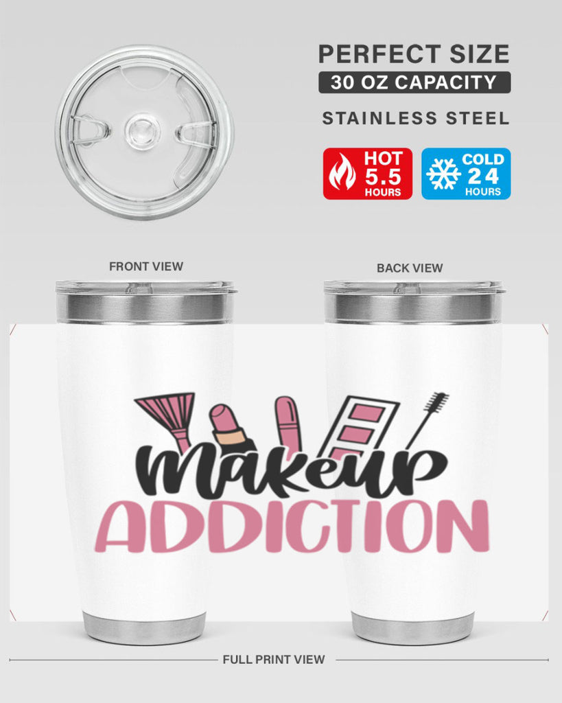 Makeup Addiction Style 54#- make up- Tumbler