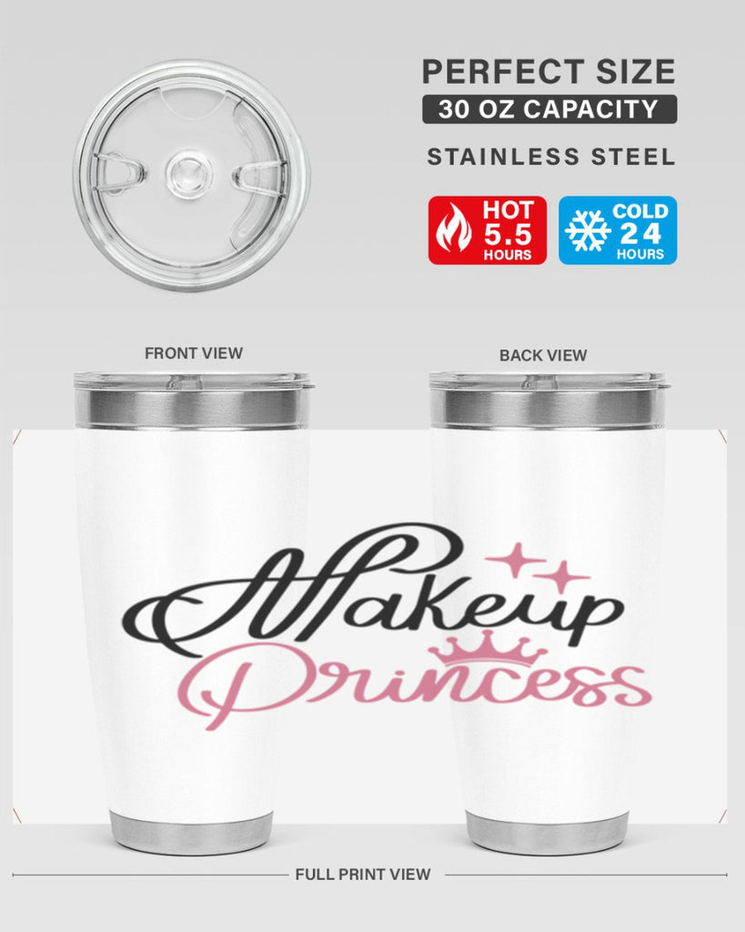 Makeup Princess Style 42#- make up- Tumbler