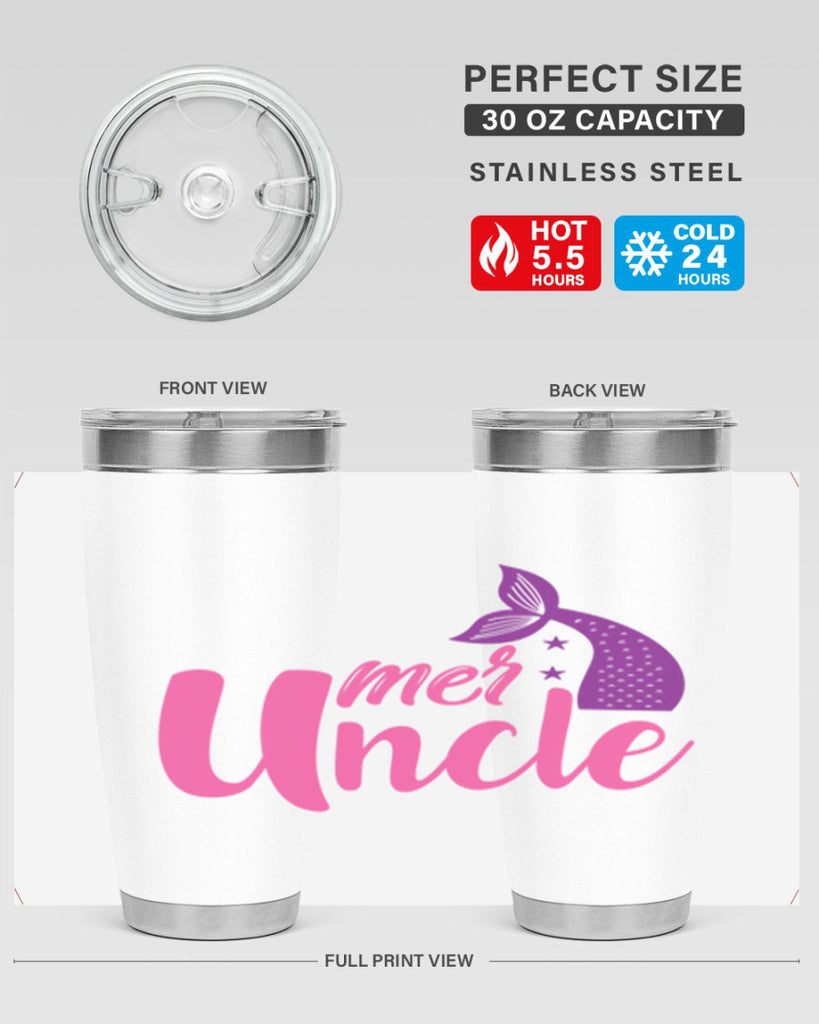 Mer Uncle 347#- mermaid- Tumbler