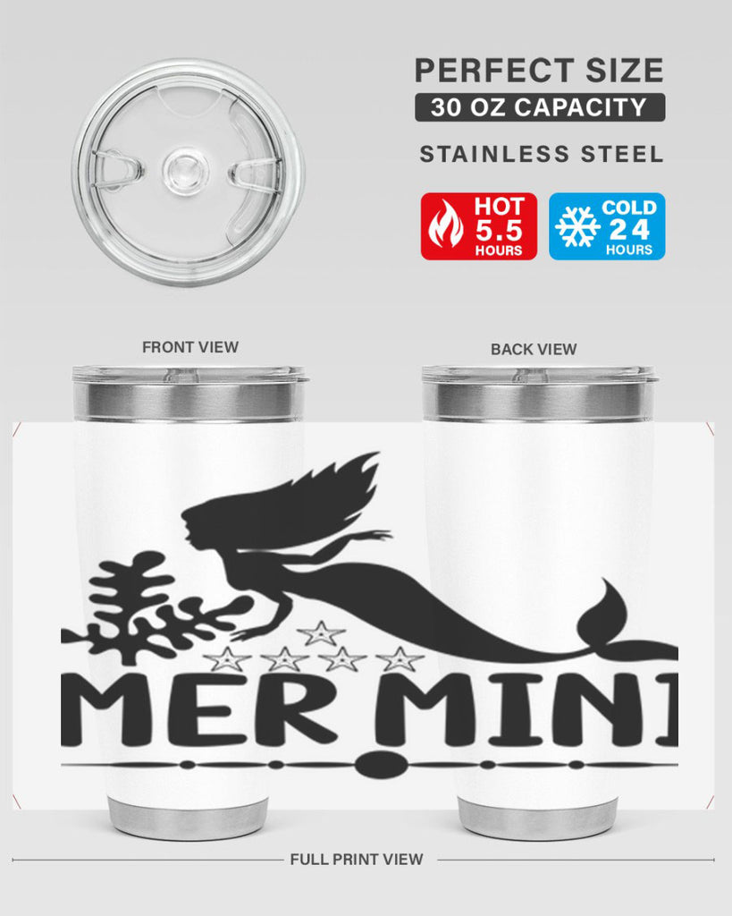 Mer mini 353#- mermaid- Tumbler